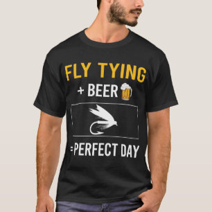 Beer Day Fly Tying T-Shirt