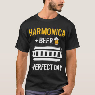 Beer Day Harmonica Mouth Organ T-Shirt