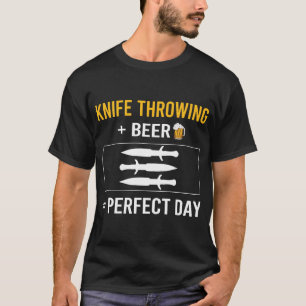 Beer Day Knife Throwing Knives T-Shirt