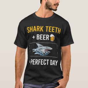 Beer Day Shark Teeth T-Shirt