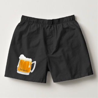 Beer design with your name boxers