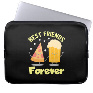 Beer Drinker Beer And Pizza Laptop Sleeve