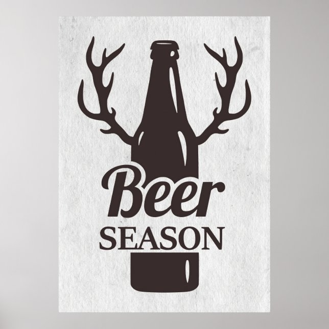 Beer Drinker Beer Season Poster (Front)