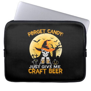 Beer Drinker Just Give Me Craft Beer Laptop Sleeve