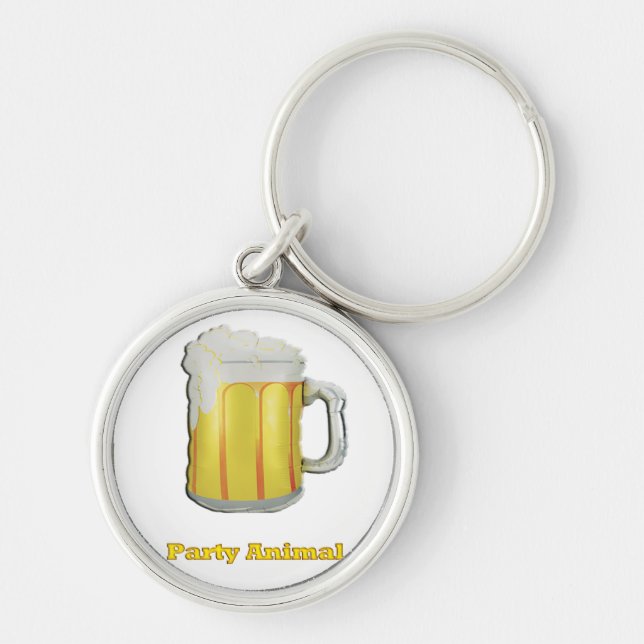 Beer drinkers products key ring (Front)