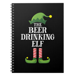 Beer Drinking Christmas Birthday Notebook