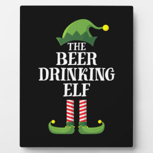 Beer Drinking Christmas Birthday Plaque