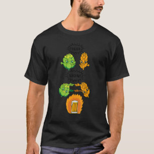 Beer Fusion  Hops and Malt Fusion  Men's Beer Drin T-Shirt