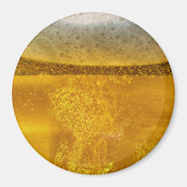 Beer Galaxy a Celestial Quenching Foam Magnet (Front)