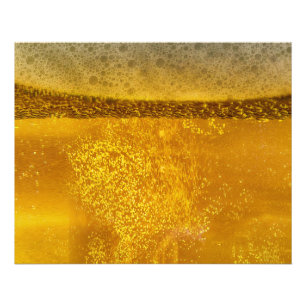 Beer Galaxy a Celestial Quenching Foam Photo Print