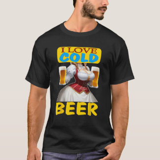 Beer garden Beer tent Oktoberfest costume Beer dri T-Shirt