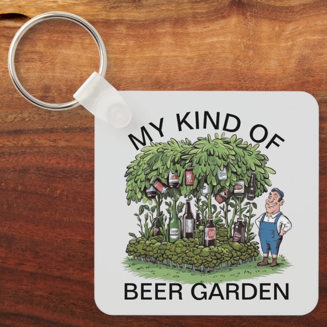 Beer Garden Key Ring (Front)