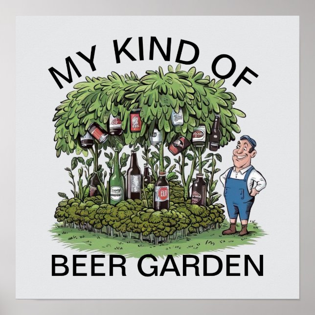 Beer Garden  Poster (Front)