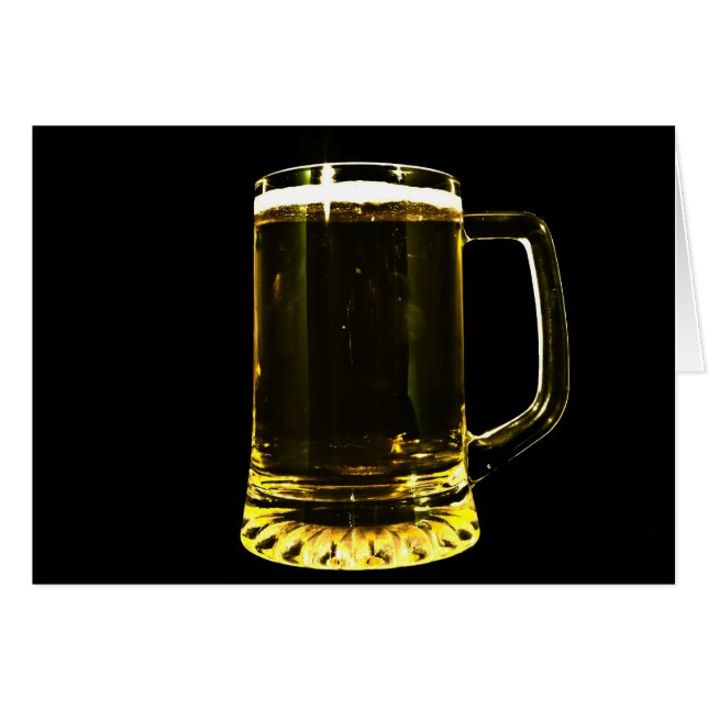 Beer Glass (Front Horizontal)