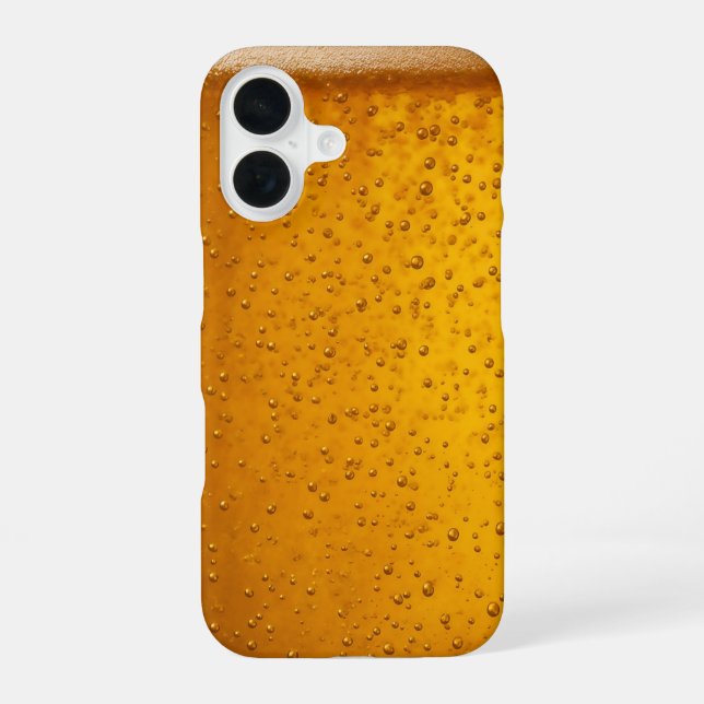 Beer Glass funny Photo iPhone 16 Case (Back)