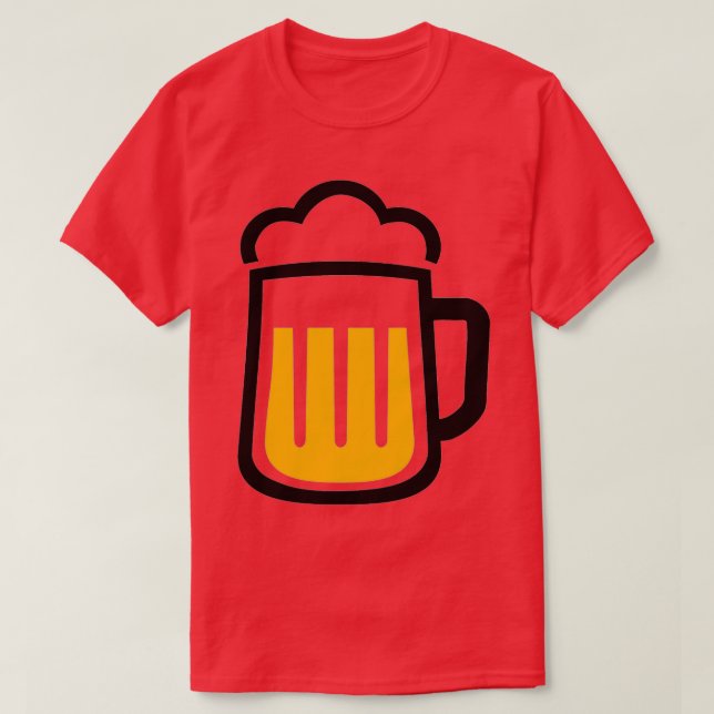 Beer glass T-Shirt (Design Front)
