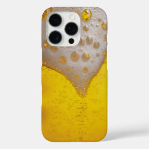 Beer Glass with Bubbles and Foam iPhone 16 Pro Case