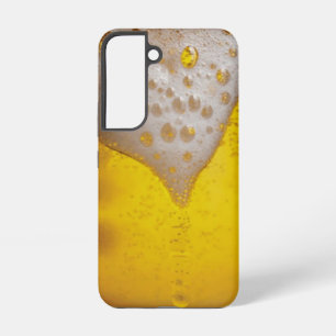 Beer Glass with Bubbles and Foam Samsung Galaxy Case