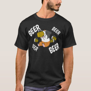 Beer Guinea Pig Pet T-Shirt
