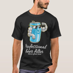 Beer Gut Body Wear Filtro per birra professional T-Shirt