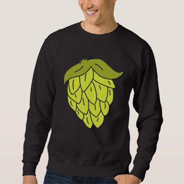 beer Halloween Costume This is My Scary Beer Hops Sweatshirt (Front)