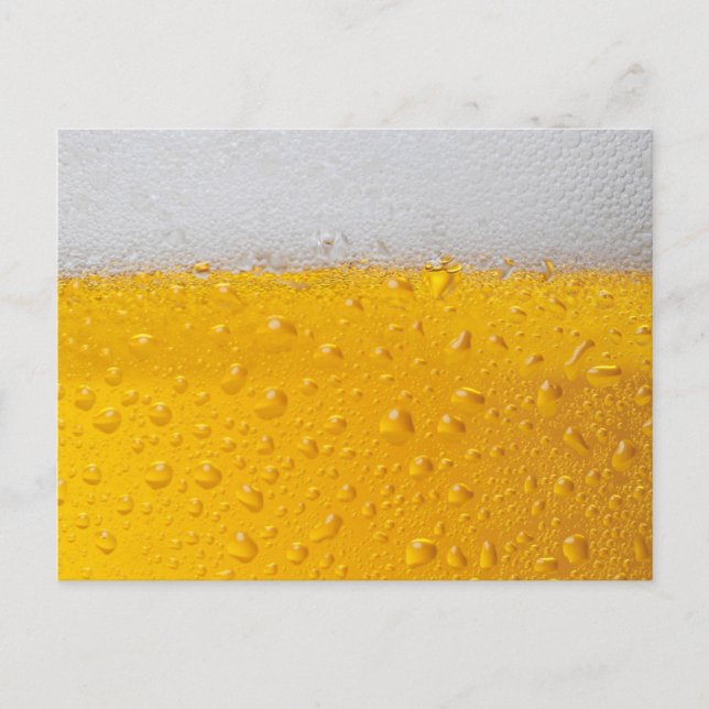 beer head postcard (Front)