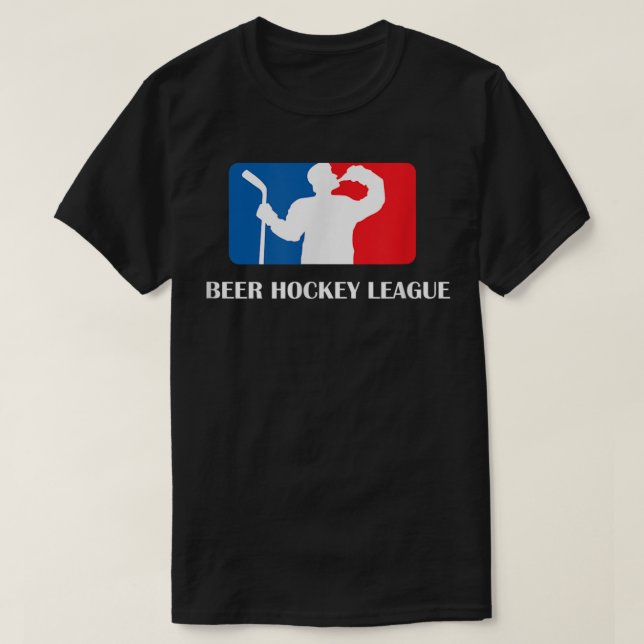 Beer Hockey League T-Shirt Adults (Design Front)