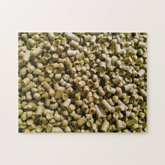 Beer Hops Brewery Home Brew Hop Head Jigsaw Puzzle (Horizontal)