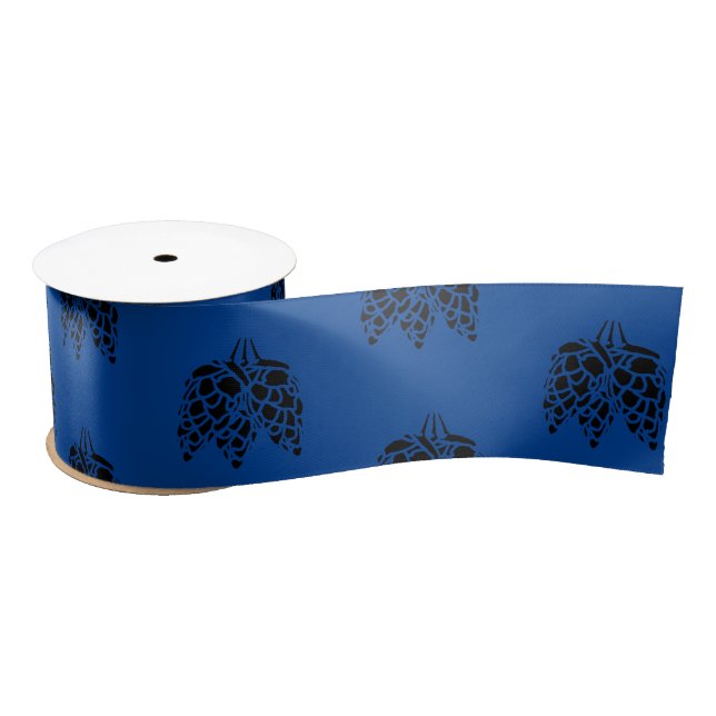 Beer Hops  Satin Ribbon (Spool)