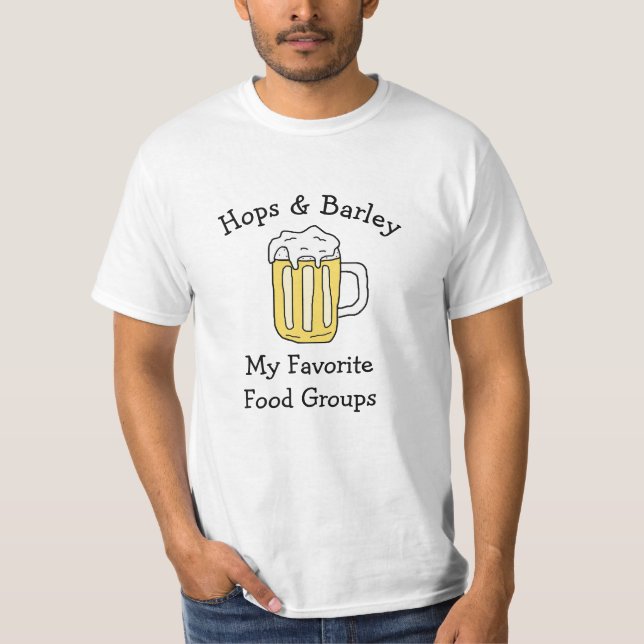 Beer Humour Funny Quotes T-Shirt (Front)