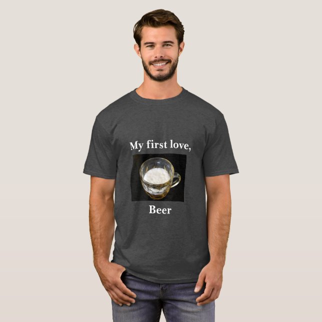 Beer Humour T-shirt (Front Full)