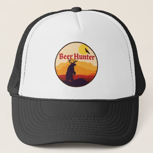 Beer Hunter Trucker Hat (Front)