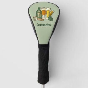 Beer Icons Golf Head Cover