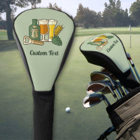 Beer Icons Golf Head Cover