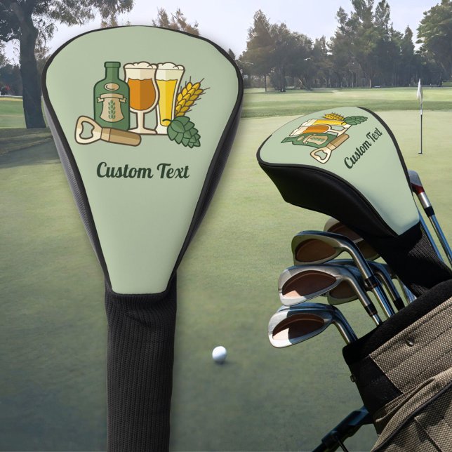 Beer Icons Golf Head Cover (Creator Uploaded)