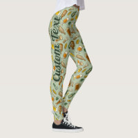 Beer Icons Pattern Leggings