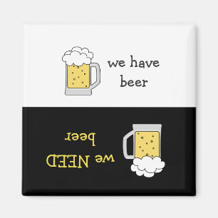 Beer Inventory Fridge Magnets