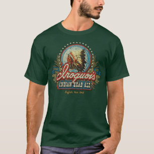 Beer Iroquois Indianhead Ale 1842 T-Shirt