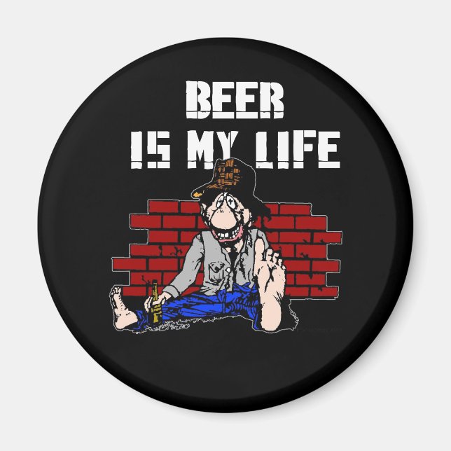 Beer is My Life Magnets (Front)
