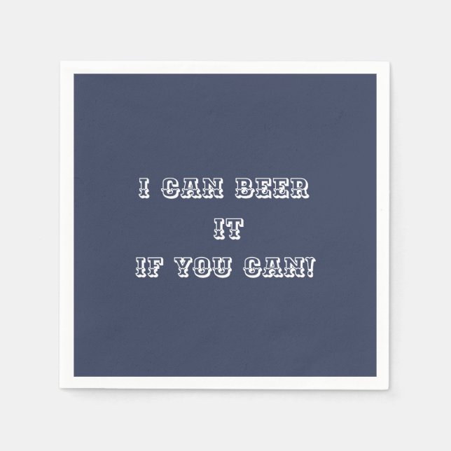 Beer It    Napkin (Front)