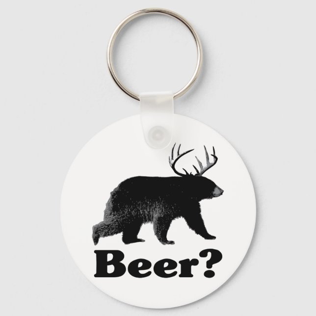 Beer? Key Ring (Front)