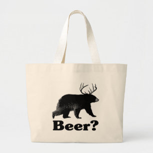 Beer? Large Tote Bag