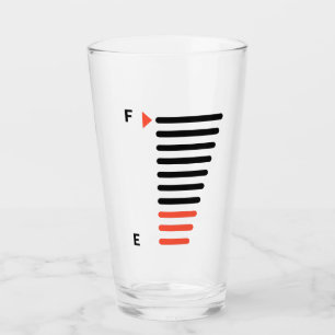 Beer level for your beer glass