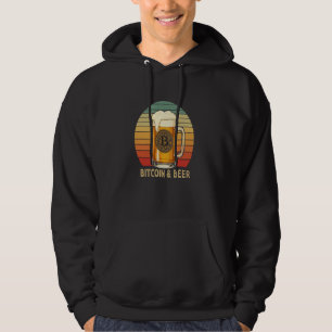 Beer Lover Crypto Pub Hodlers Sats Stack Sat Cheer Hoodie