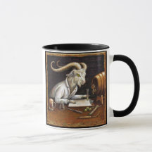 Beer Lover Goat Mug: Zymology