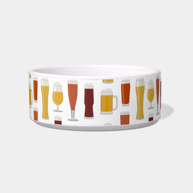 Beer Lover Print Bowl (Right)