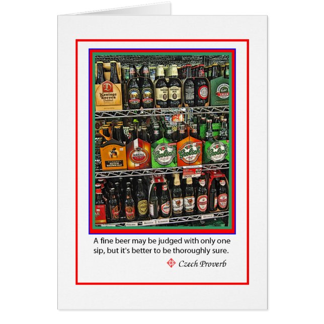 beer-lovers card (Front)