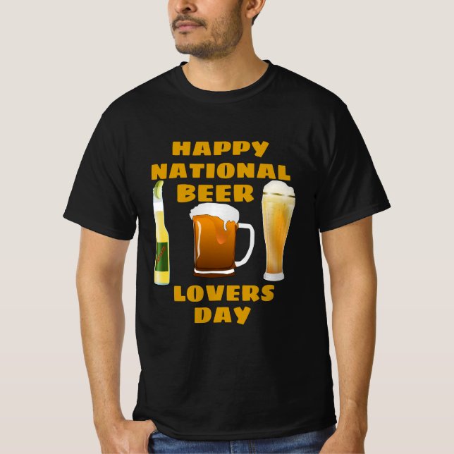 Beer Lovers Day T-Shirt (Front)
