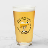 Beer Lover's Funny Quote - Beer