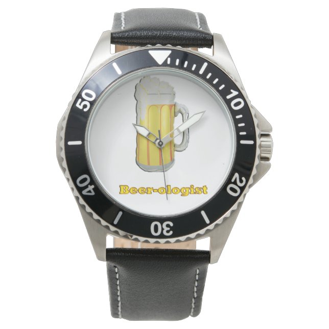 Beer lovers humour watch (Front)